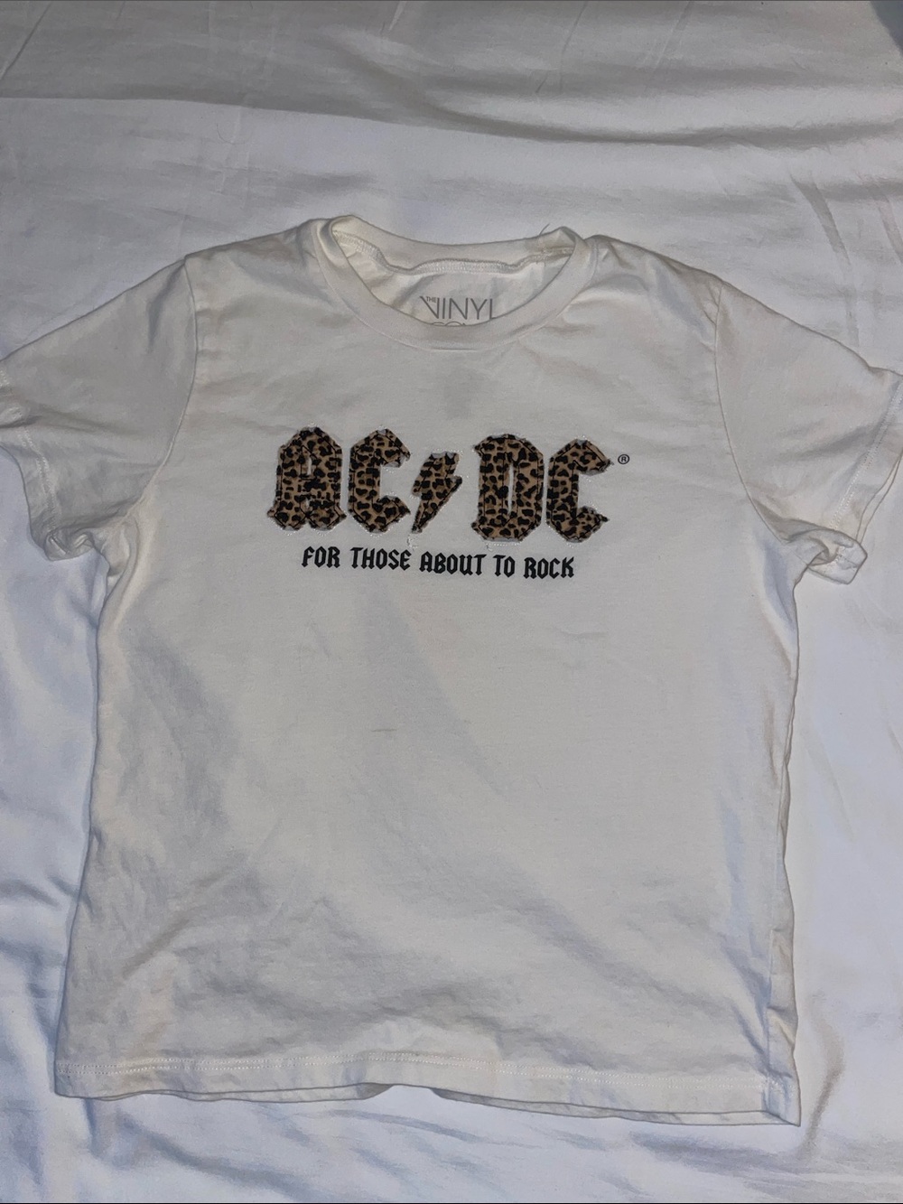 Kids AC/DC Leopard Logo Tee